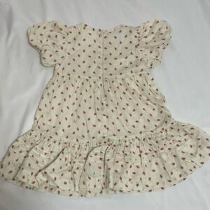 Amazon Essentials White Dress with Red Dots